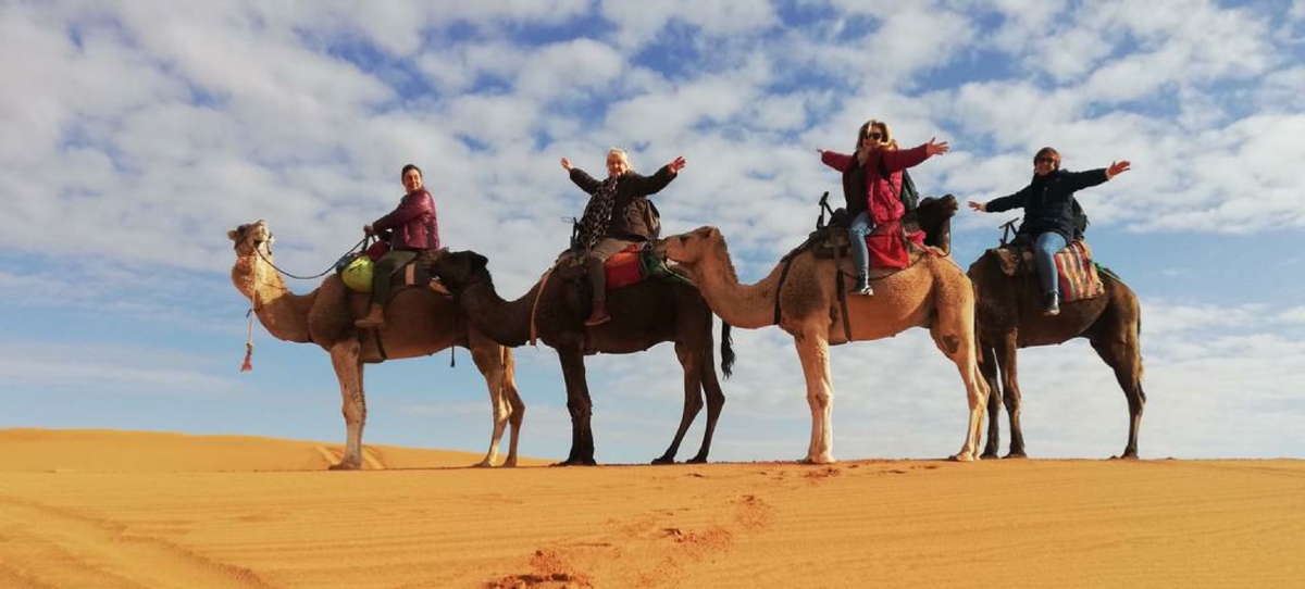 4 day tour from Marrakech to Merzouga desert
